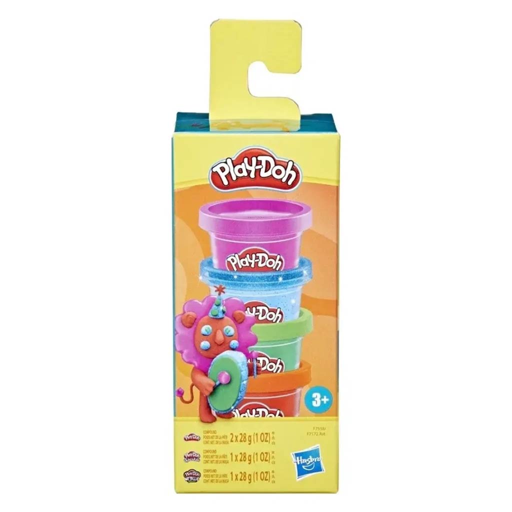 Play-Doh: Oroszlános mini 4db-os gyurma szett - Hasbro kép 1