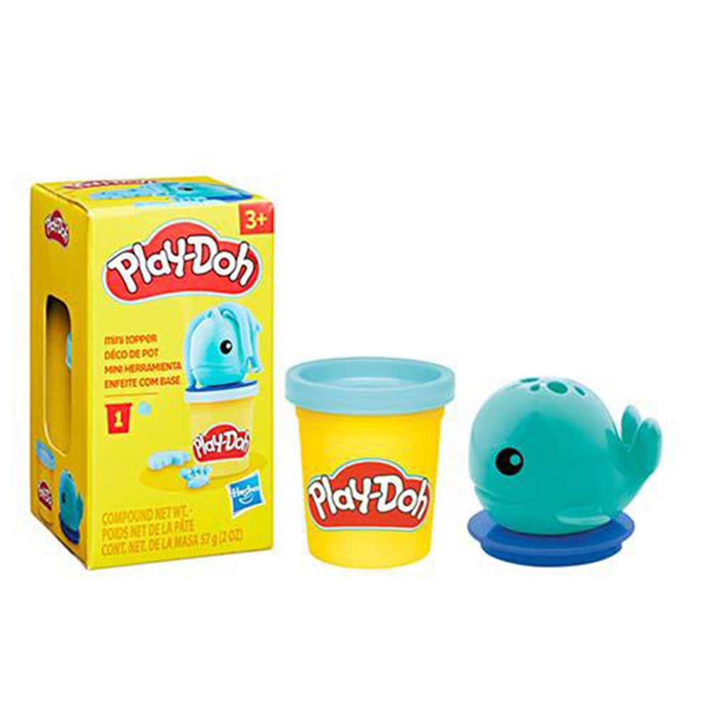 Play-Doh: Mini Topper bálnás gyurma szett - Hasbro kép 1
