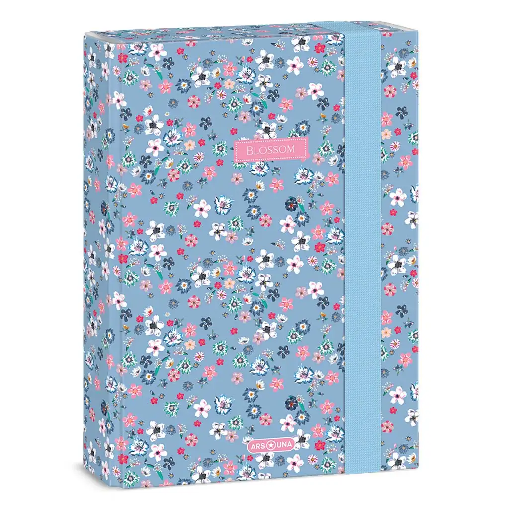 Ars Una: Pearl Blossom blue A/5 füzetbox kép 1