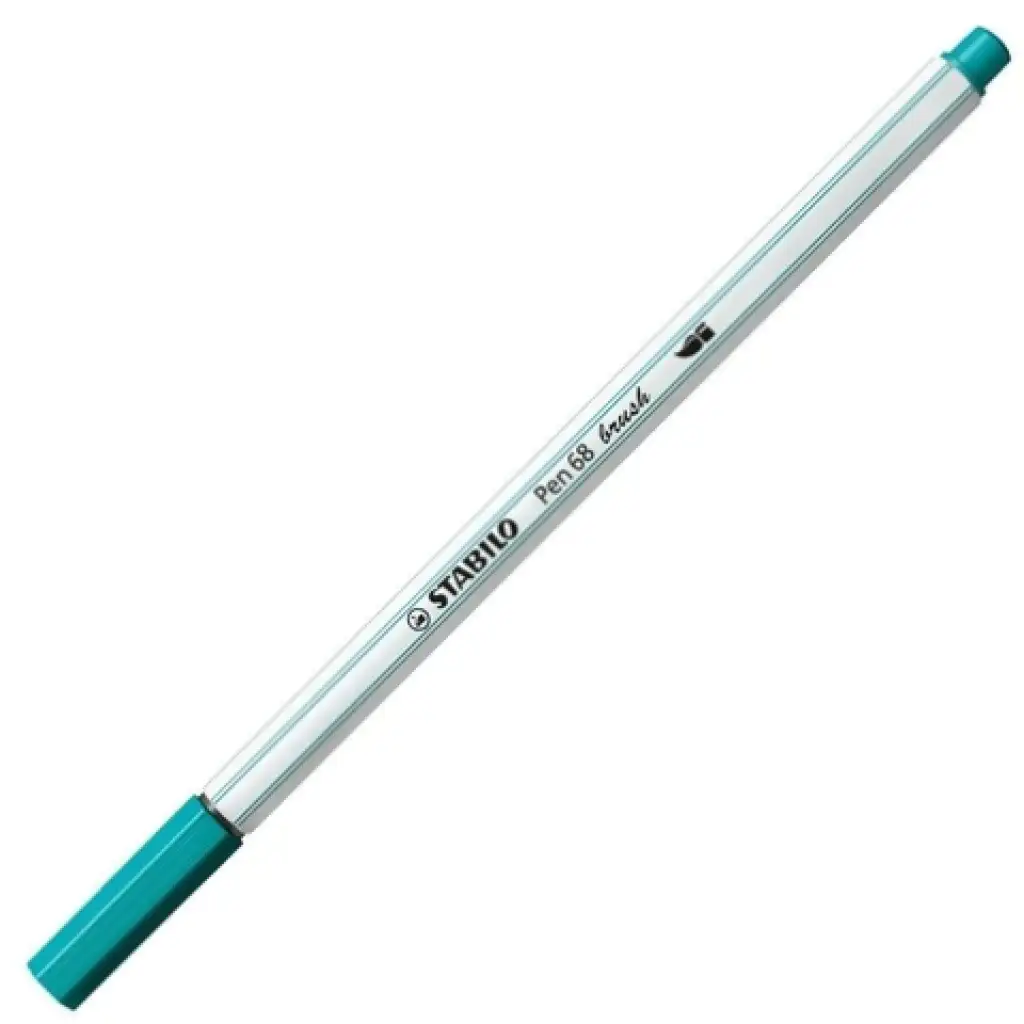 Stabilo: Pen 68 türkizkék ecsetfilc kép 1