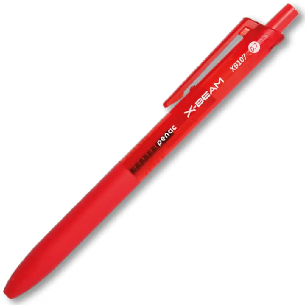 ICO: Penac X-Beam XB107 piros golyóstoll 0,7mm kép 1