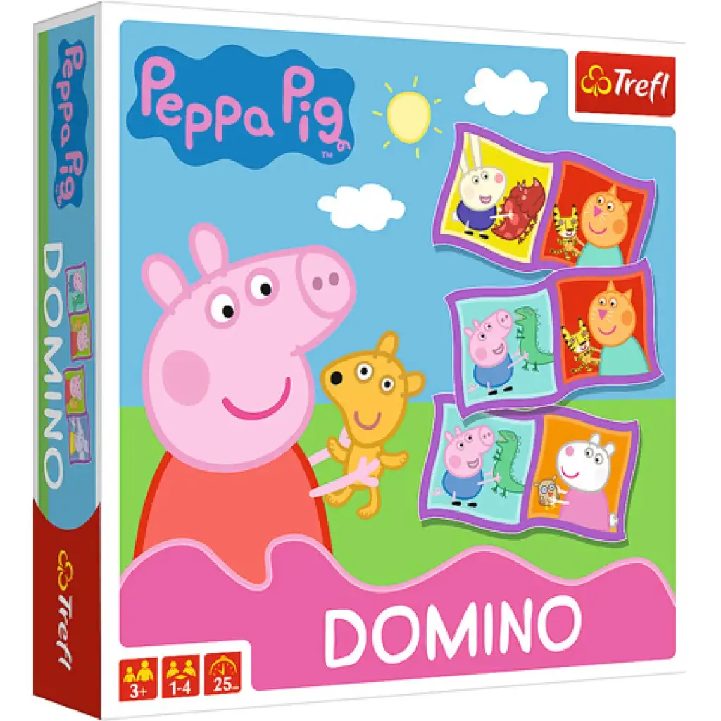 Peppa malac dominó - Trefl kép 1