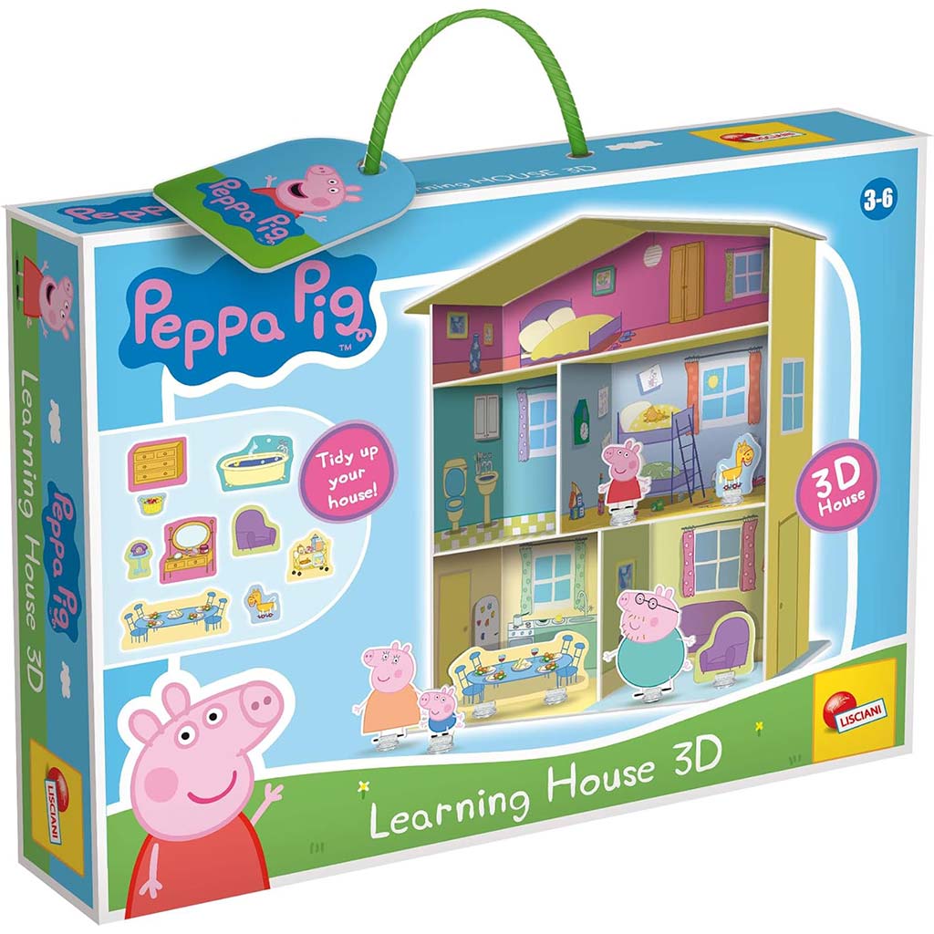 Peppa malac oktató háza 3D - Lisciani kép 1