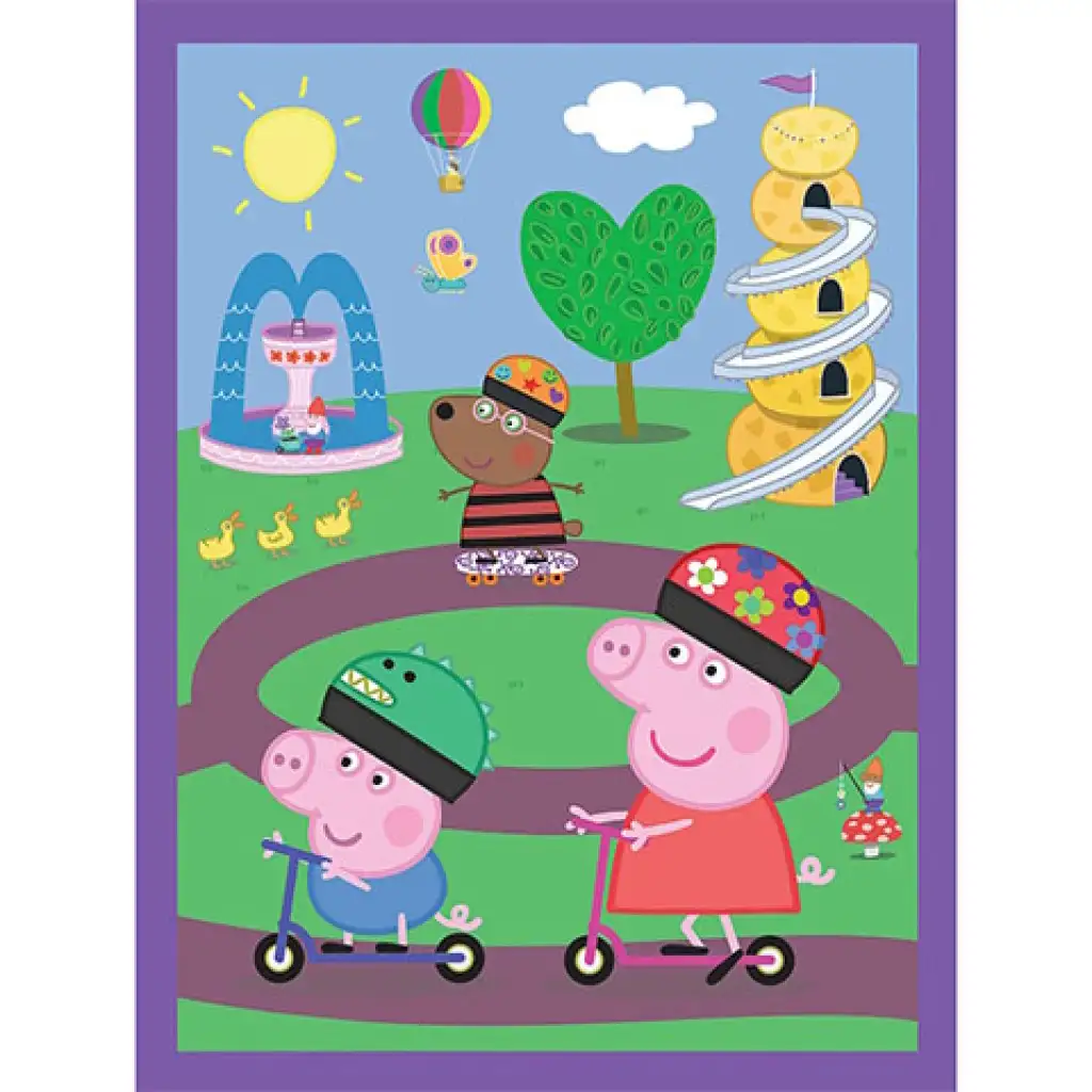Peppa malacos 2 az 1-ben puzzle és memóriajáték - Trefl kép 2