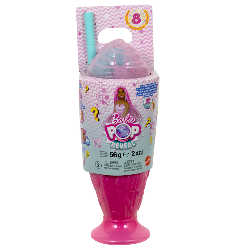 Barbie: Slime reveal illatos shaker - Pink - Mattel kép 1