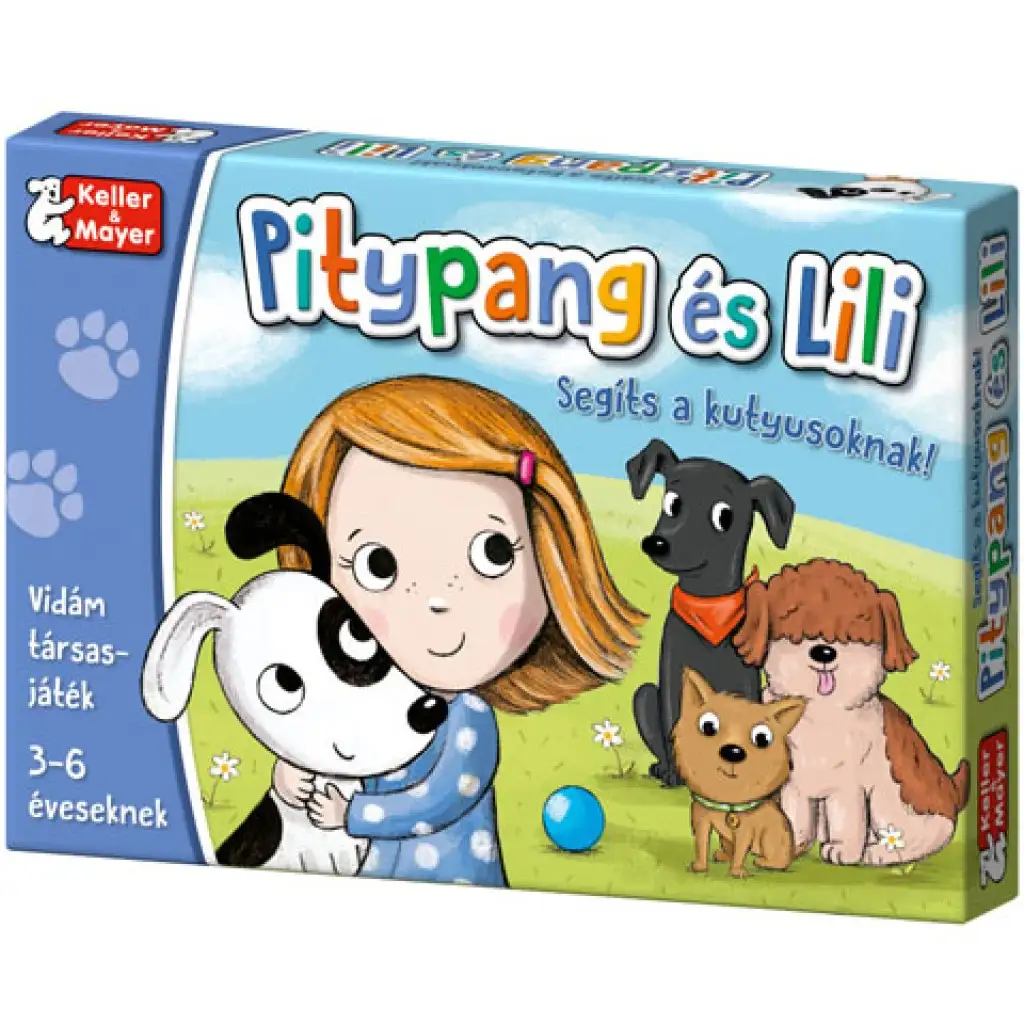 Pitypang és Lili társasjáték kép 1