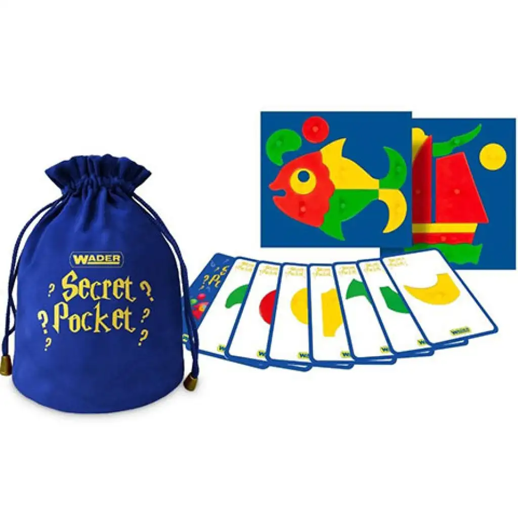 Play & Fun: Secret Pocket - Titkos zseb alakzatkereső társasjáték kép 1