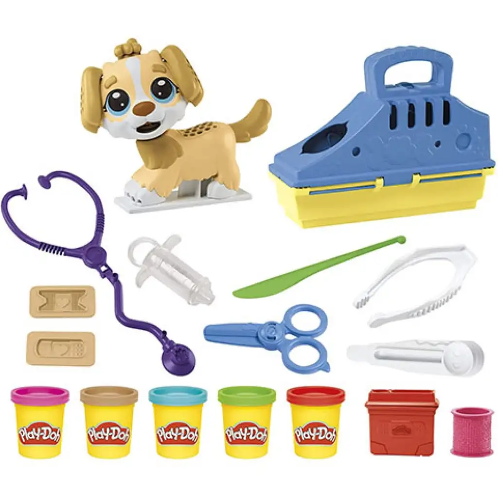 Play-Doh Care 'n Carry Vet gyurma szett - Hasbro kép 2