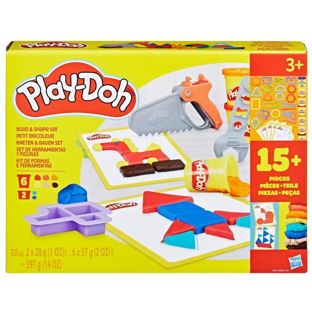 Play-Doh: Építs és formázz nagy gyurmaszett - Hasbro kép 1