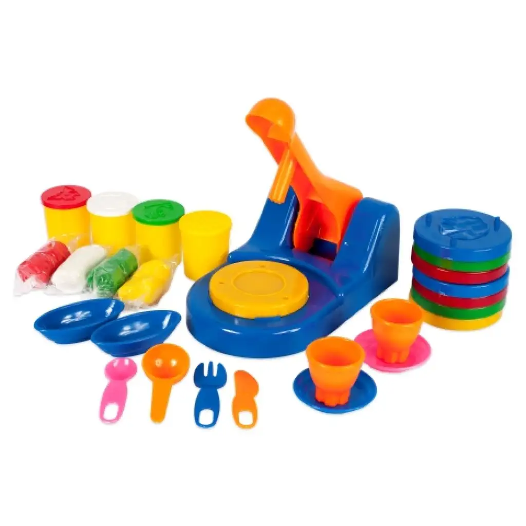 Play-Dough: Hamburgerkészítő gyurmaszett kép 2