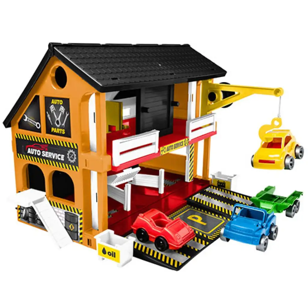 Play House Autós szerelőműhely játékszett - Wader kép 2