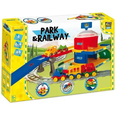 Play Track vasútpálya és parkolóház kép 1