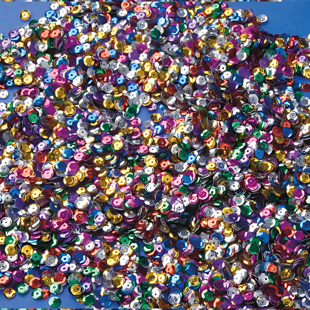 PlayBox: Színes flitter csomag 6mm átmérő 100g kép 1