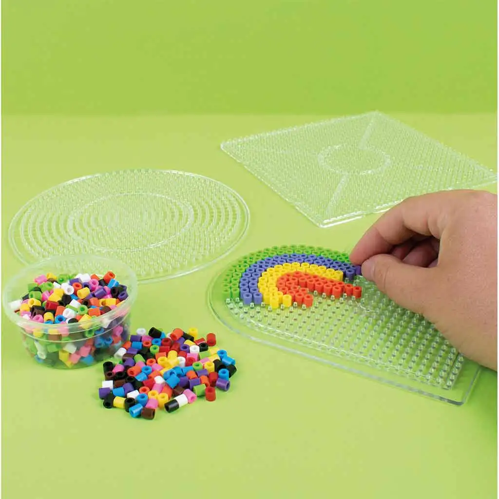PlayBox: 5mm-es MIDI vasalható gyöngy alaplapok 3db-os csomag kép 3