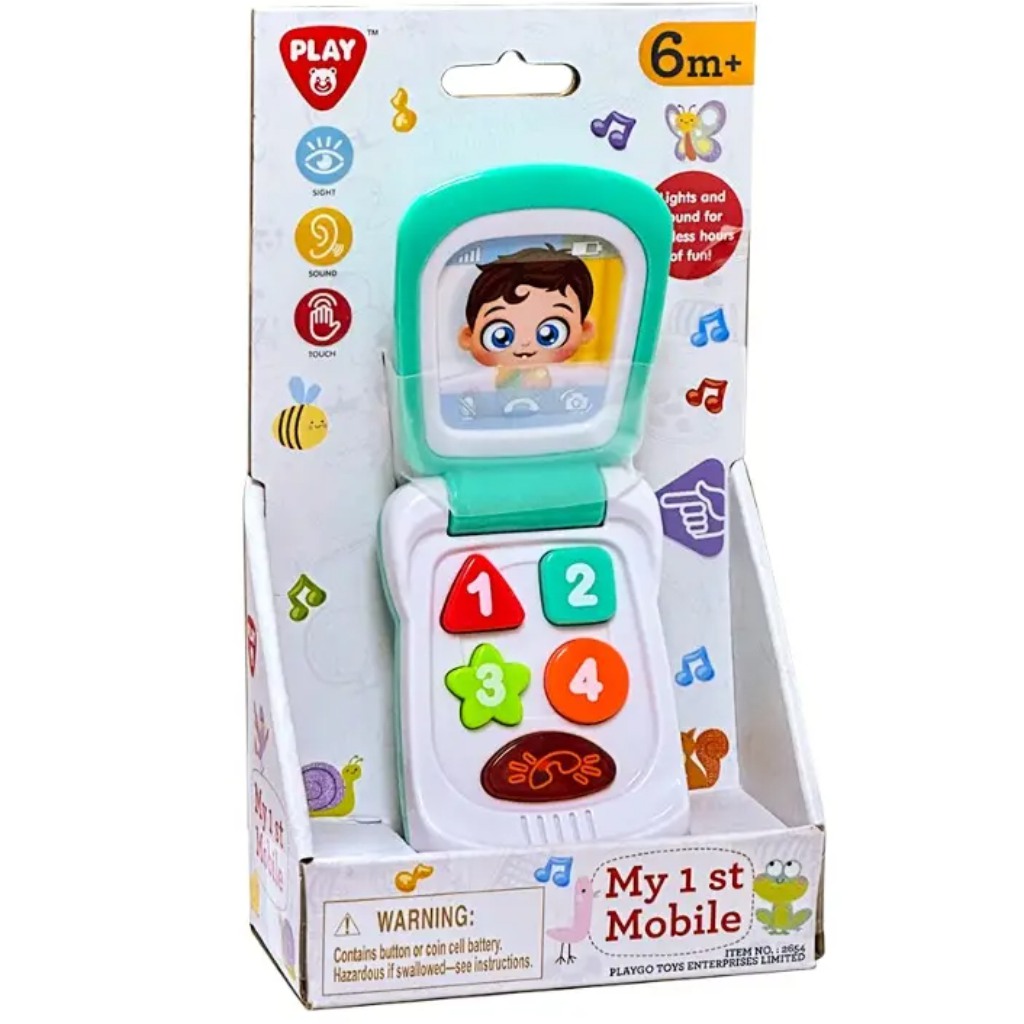 Playgo: Összecsukható zenélő bébi mobiltelefon kép 1