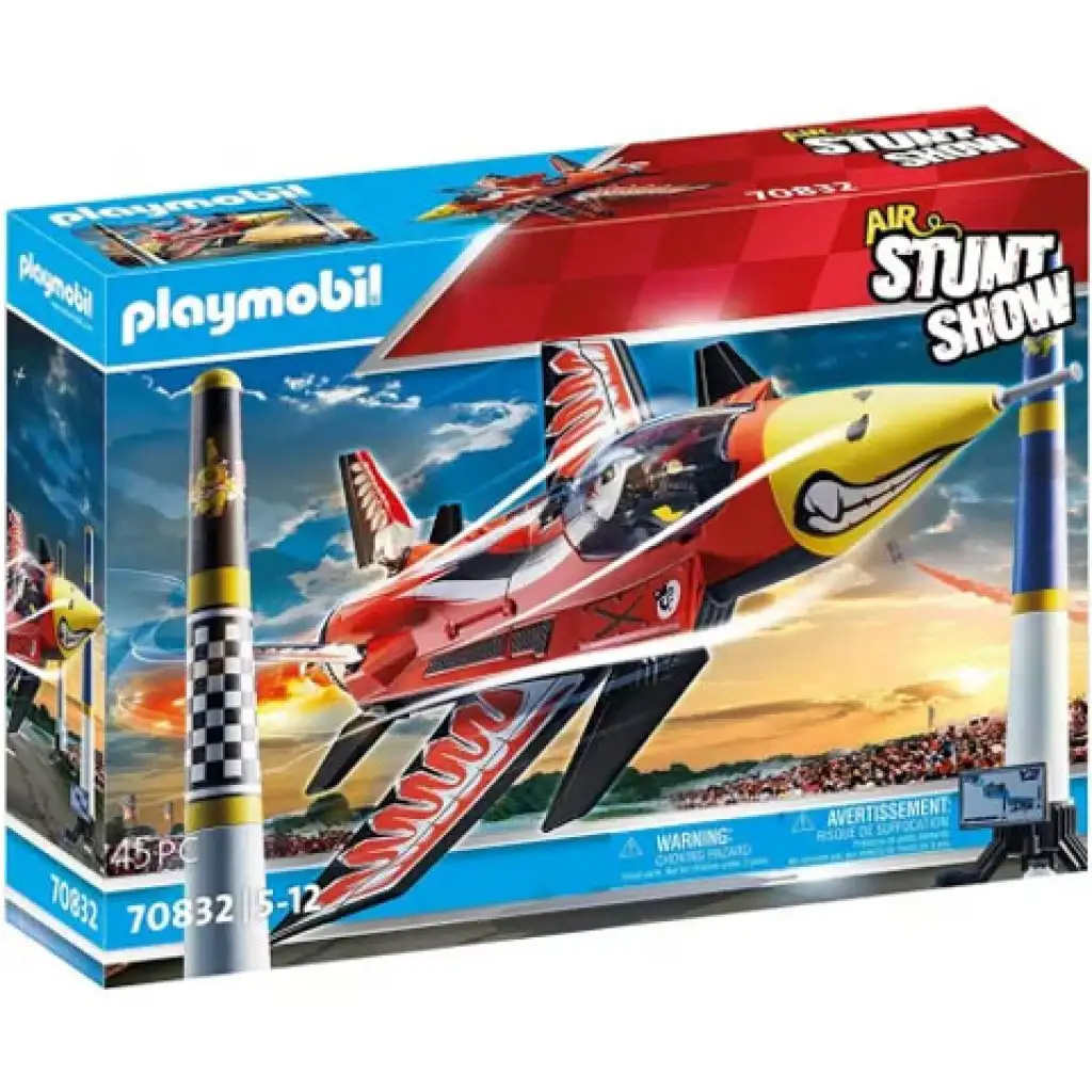 Playmobil: Air Stuntshow - "Sas" sugárhajtású gép (70832) kép 1