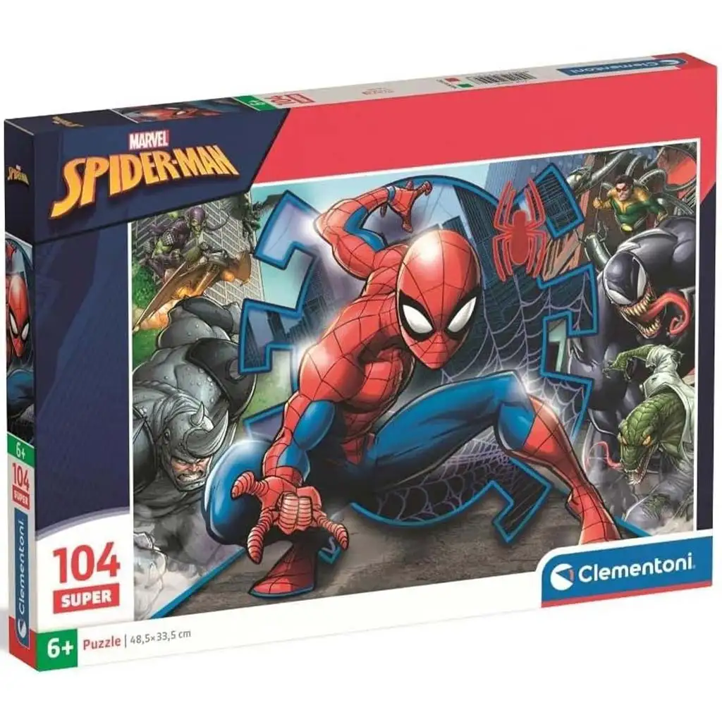 Pókember és ellenségei 104db-os super puzzle - Clementoni kép 1