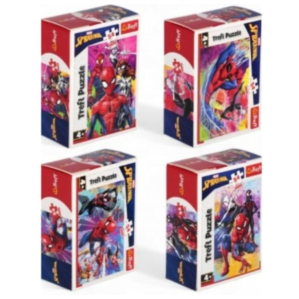 Pókember 54db-os mini puzzle több változatban - Trefl kép 1