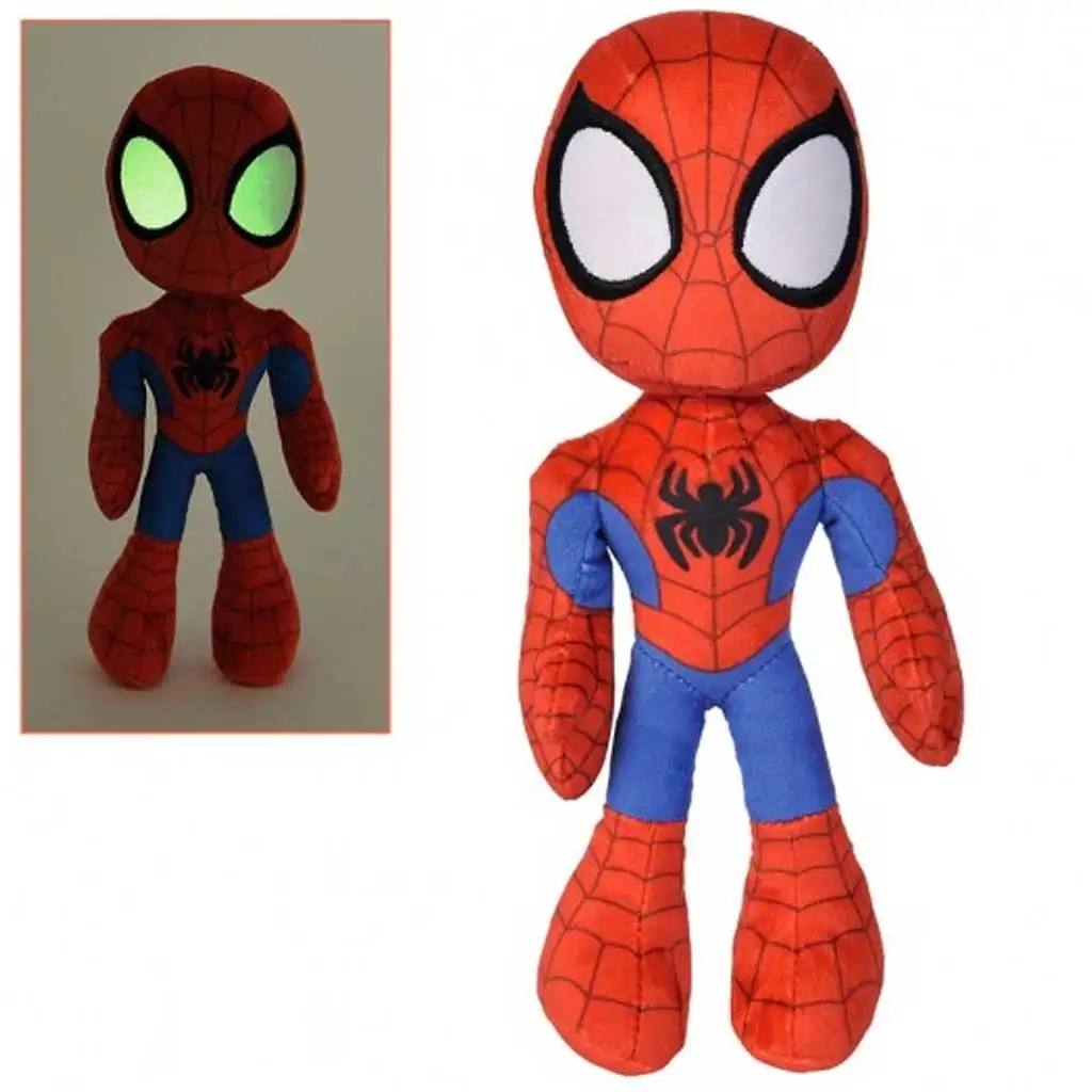 Marvel: Amazing Friends - Pókember  Póki plüssfigura sötétben világító szemekkel 25cm kép 1