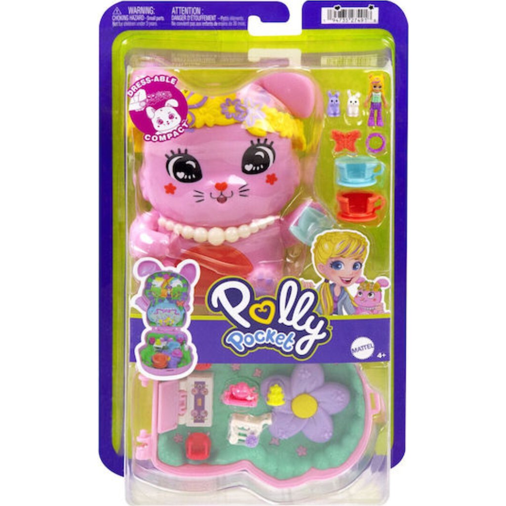 Polly Pocket: Nyuszis közepes szett - Mattel kép 1