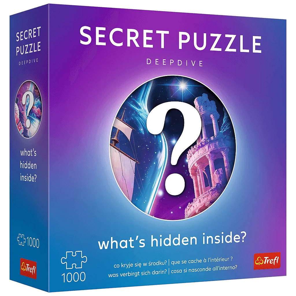 Mély merülés titkos prémium 1000db-os puzzle - Trefl kép 1