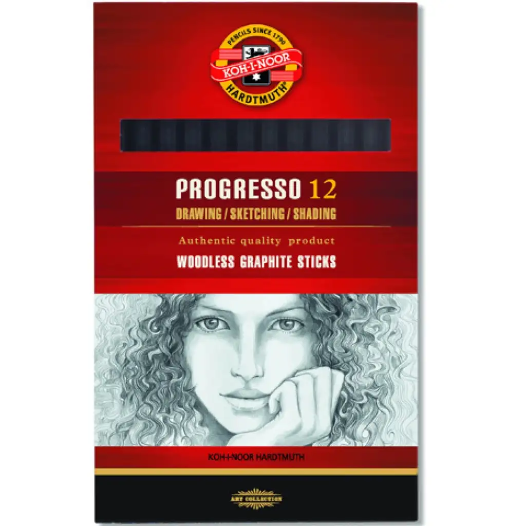 ICO: Progresso grafit ceruza 8911/6B 12db Koh-I-Noor kép 1