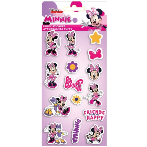 Minnie egeres 3D pufi matrica szett 10x22cm-es íven kép 1