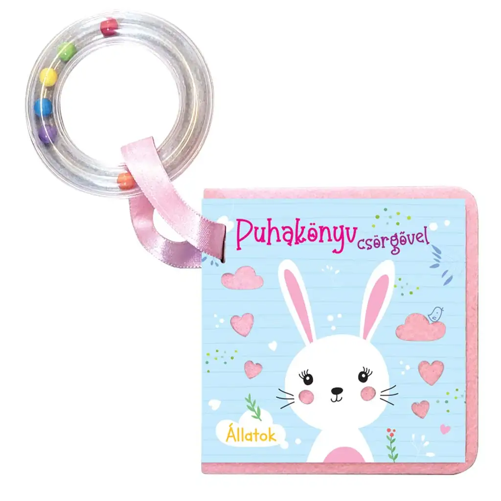 Puhakönyv csörgővel - Állatok kép 1