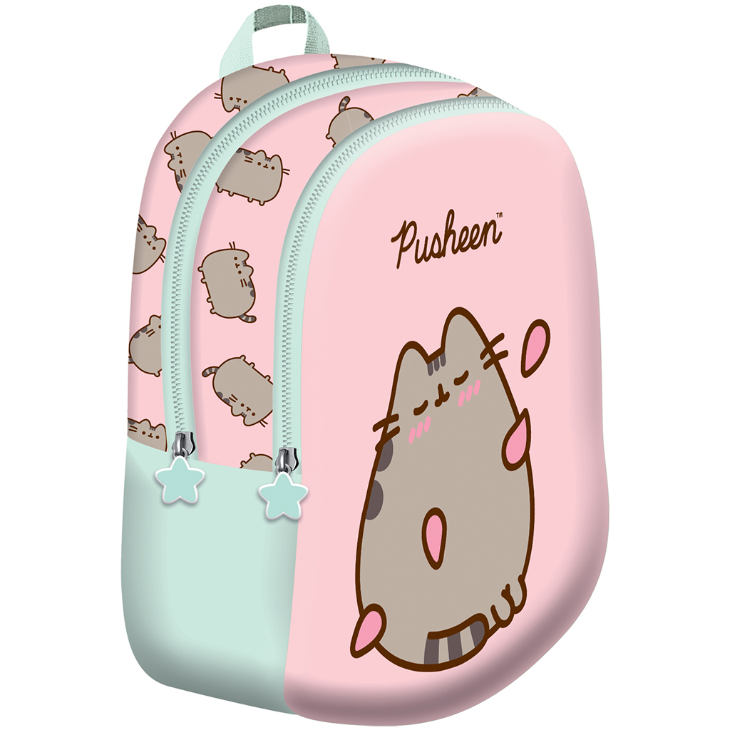 Pusheen rózsaszín ovis hátizsák 28x23x13cm kép 1
