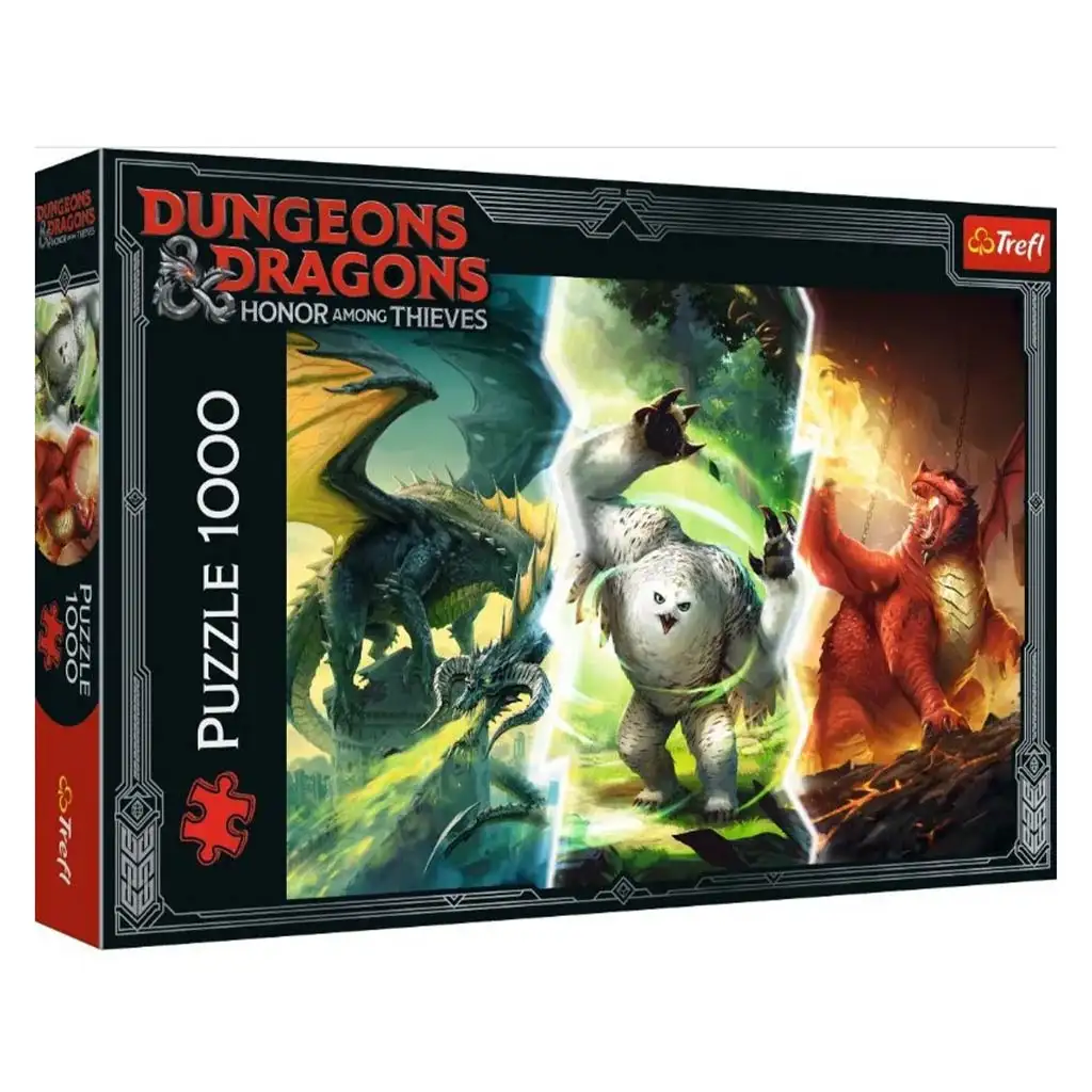 Dungeons & Dragons Legendás szörnyek 1000db-os puzzle - Trefl kép 1