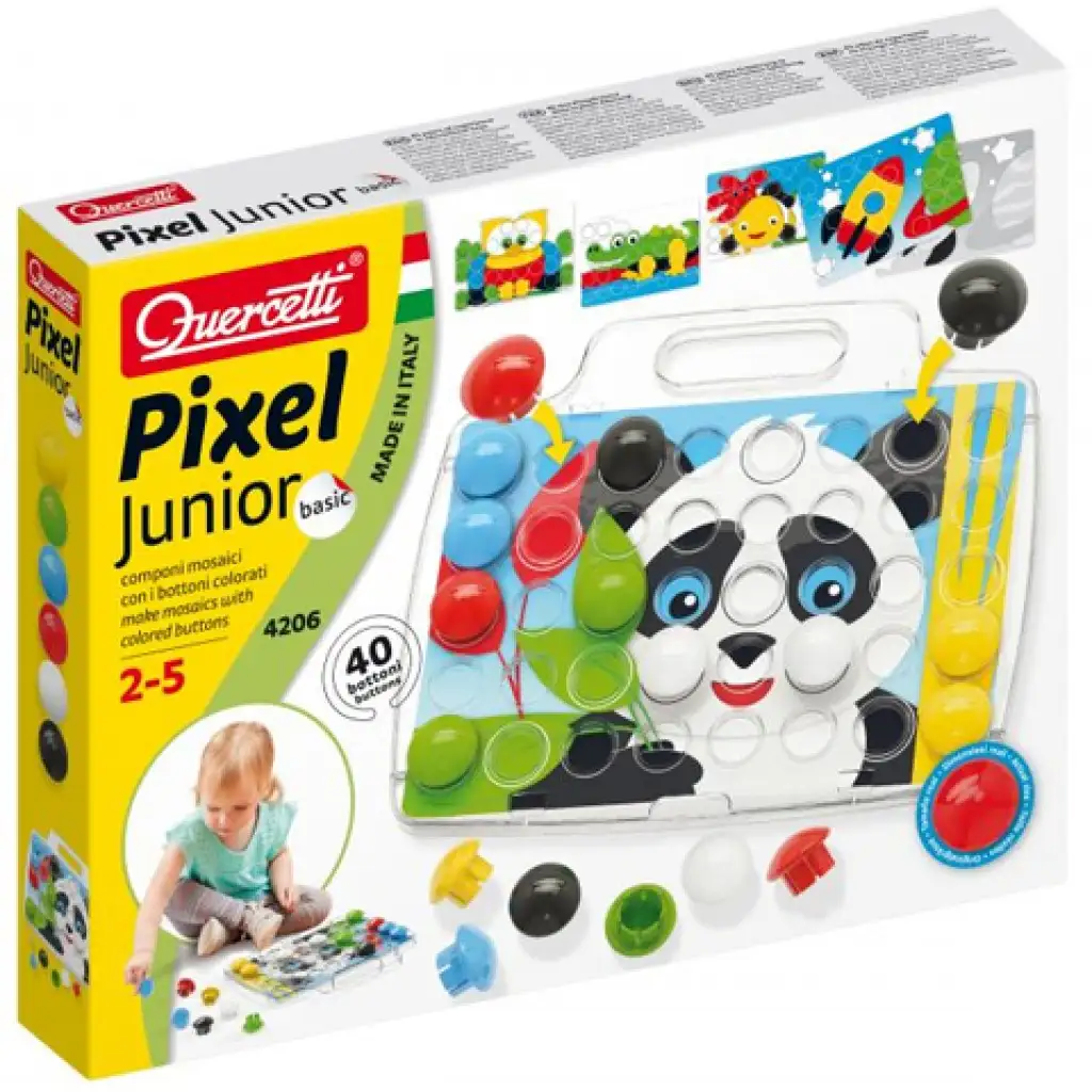 Quercetti: Pixel Junior Basic bébi óriás pötyi kép 1