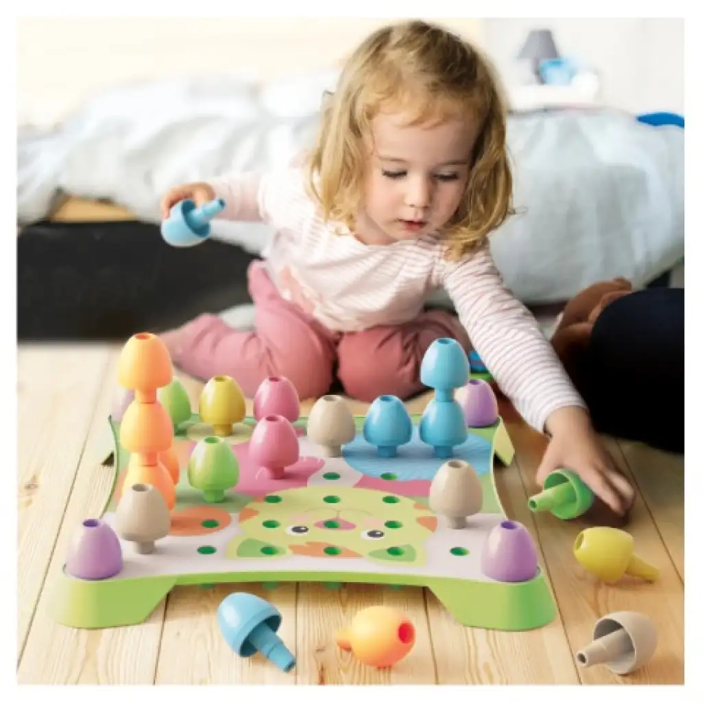Quercetti: Play Eco Jumbo Peggy Evo 41db-os szett kép 2