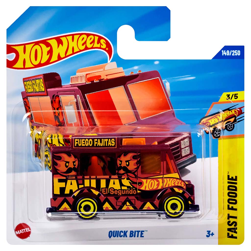 Hot Wheels: Quick Bite 1/64 kisautó - Mattel kép 1