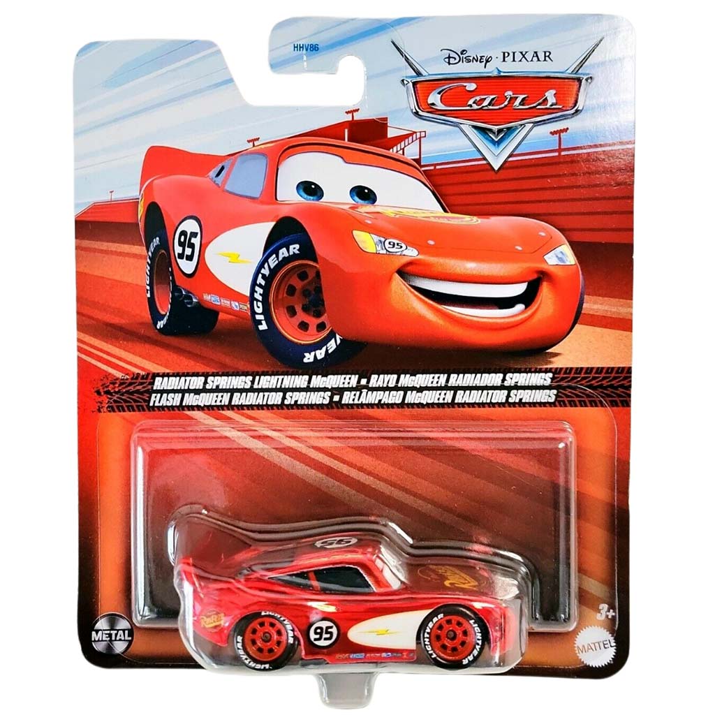 Verdák: Villám McQueen kipufogó karakter kisautó 1/55 - Mattel kép 1