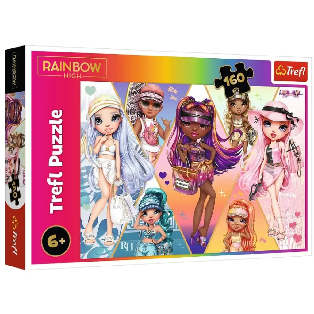Rainbow High barátnők 160db-os puzzle - Trefl kép 1