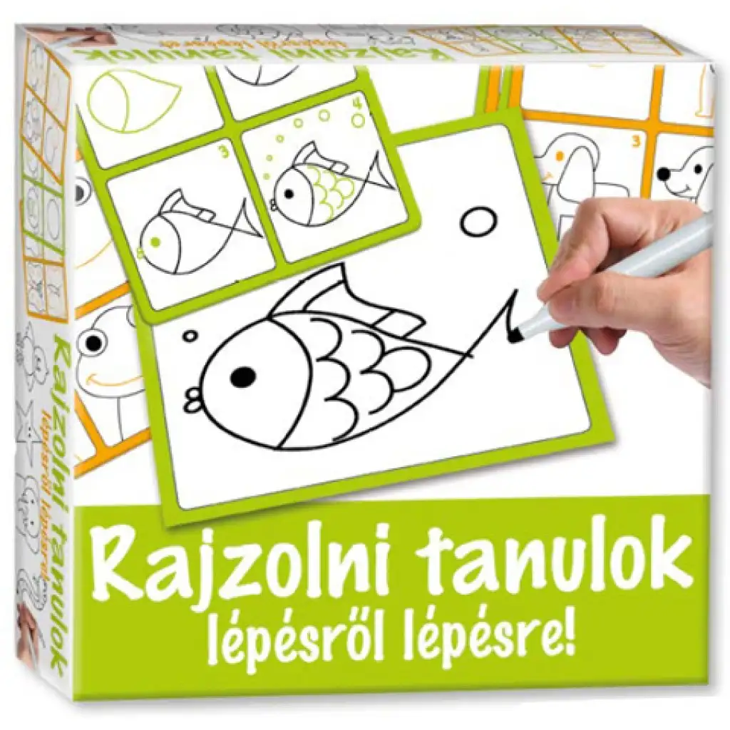 Rajzolni tanulok állatos fejlesztő játék kép 1