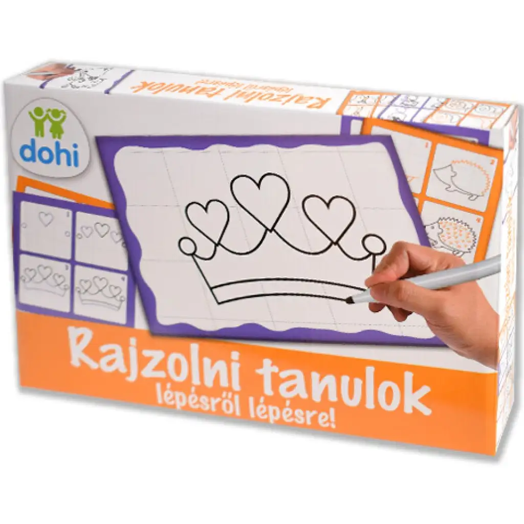 Rajzolni tanulok lépésről lépésre lányos csomag kép 1
