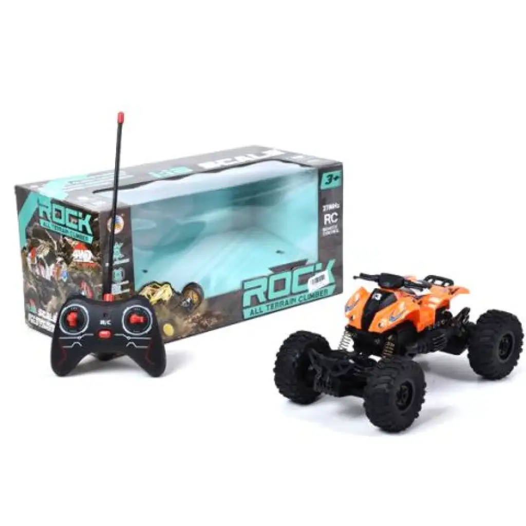 RC Távirányítós Crawler Quad fénnyel 1/24 kép 1