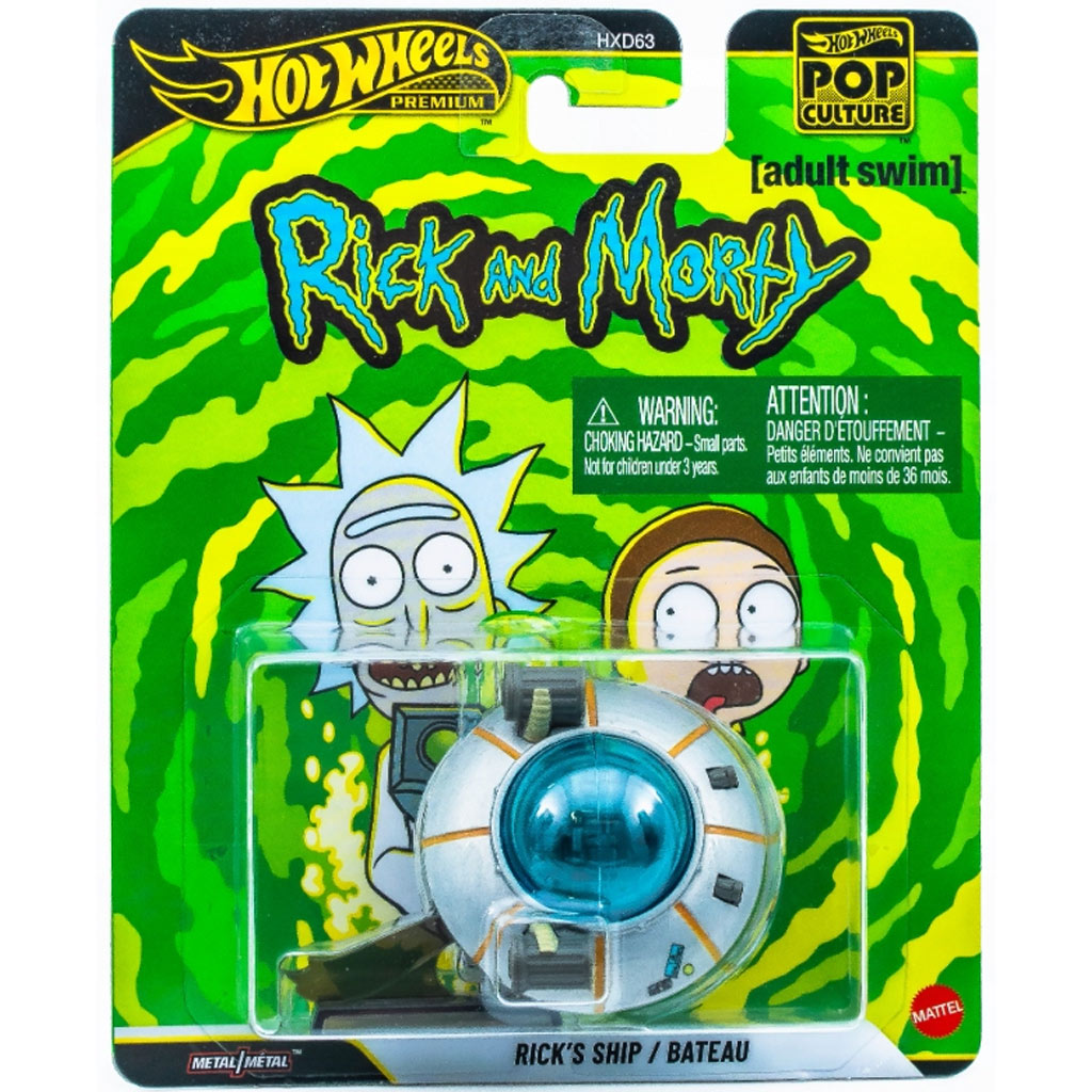 Hot Wheels: Pop kultúra széria - Rick’s Ship kisautó 1/64 - Mattel kép 1
