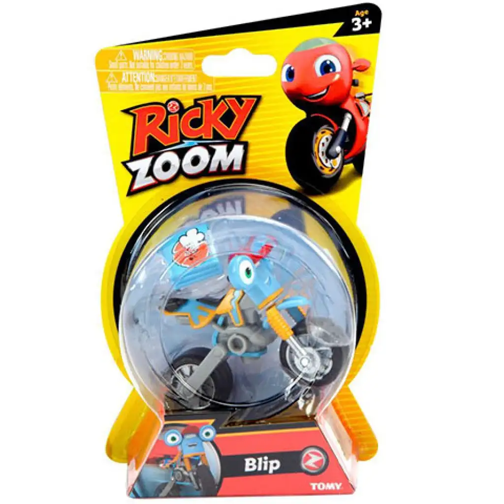 Tomy: Ricky Zoom - Blip kismotor 8cm kép 1