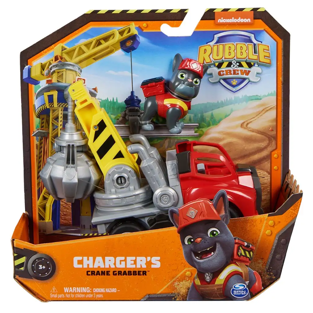 Mancs Őrjárat: Rubble és csapata - Charger alap járműve - Spin Master kép 1