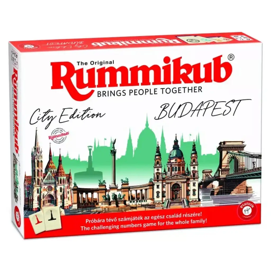 Rummikub City Edition Budapest - Piatnik kép 1
