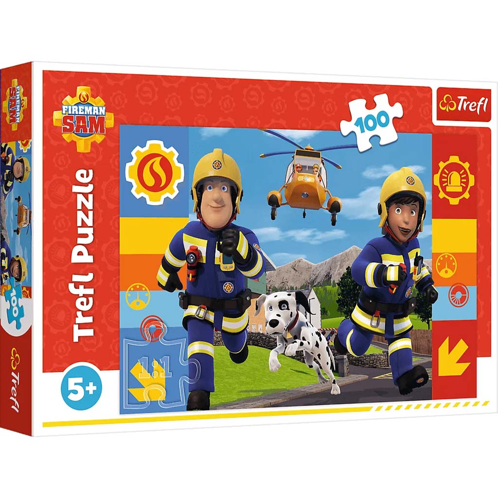 Sam a tűzoltó 100db-os puzzle - Trefl kép 1