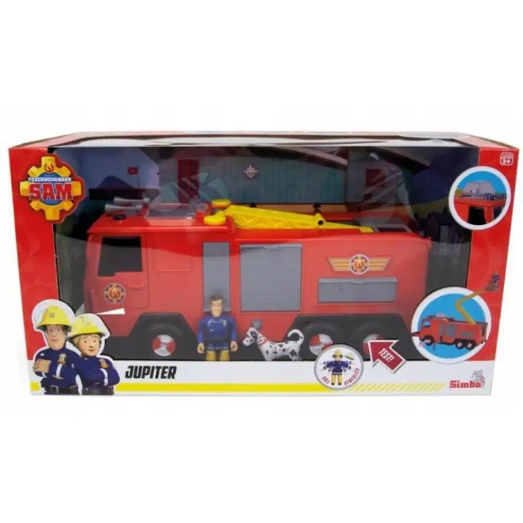 Sam a tűzoltó: Jupiter szett figurával - Simba Toys kép 1