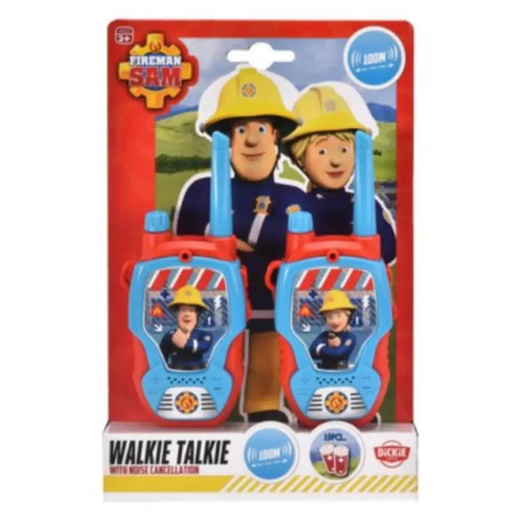 Sam a tűzoltó walkie-talkie játékszett - Simba Toys kép 1