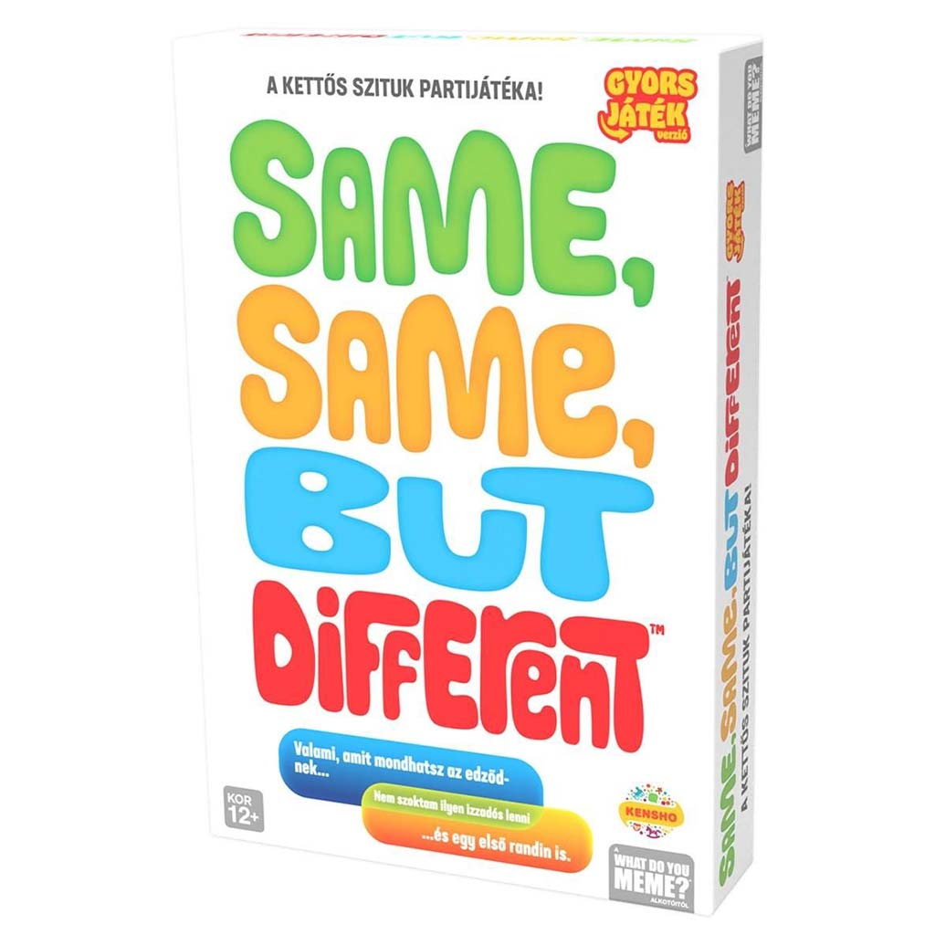 Same Same but Different - Quick Play kiadás parti társasjáték kép 1