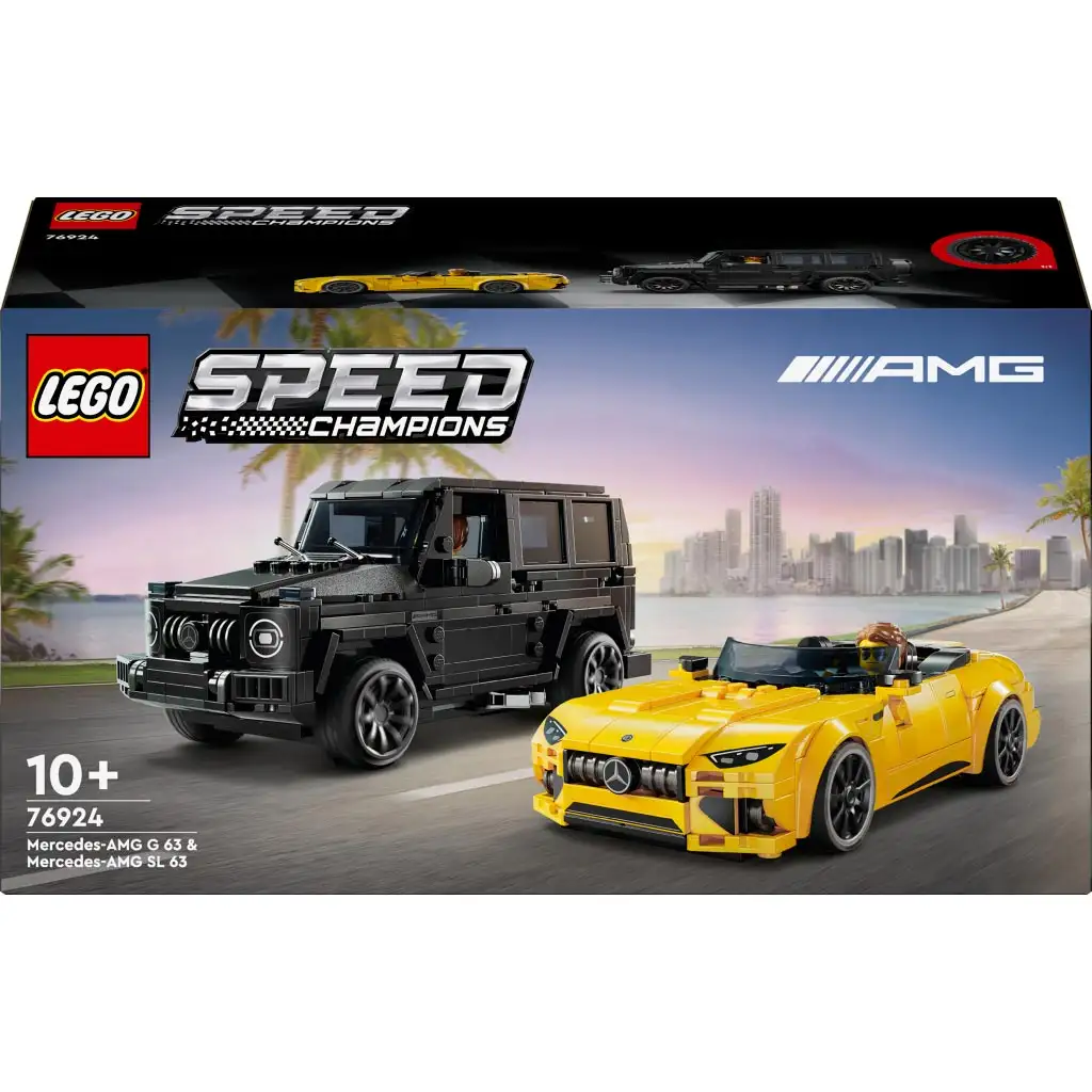 LEGO® Speed Champions: Mercedes-AMG G 63 és Mercedes-AMG SL 63 (76924) kép 1