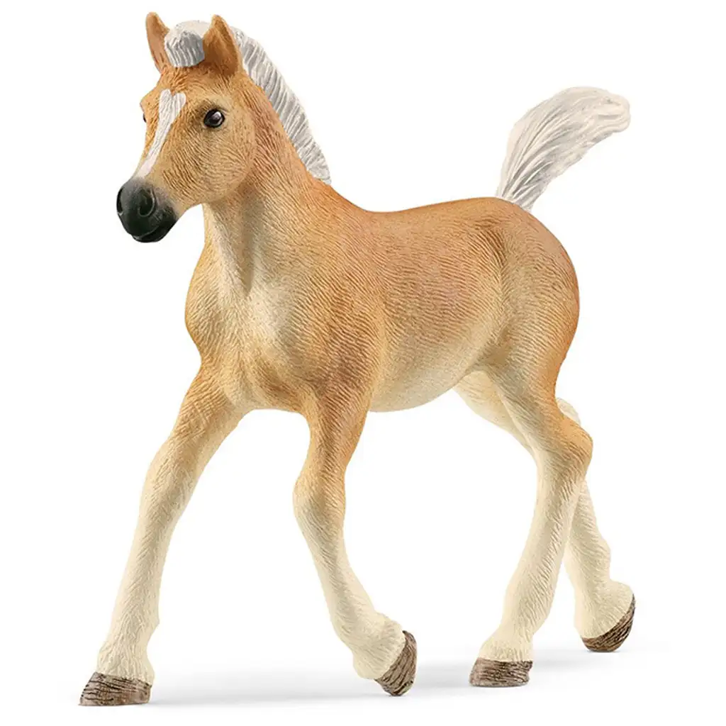 Schleich: Haflinger csikó figura (13951) kép 1