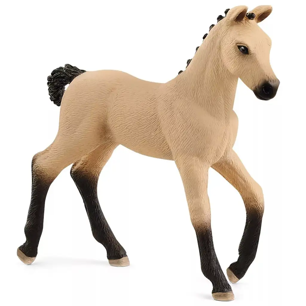 Schleich: Hannoveri pej csikó figura (13929) kép 1