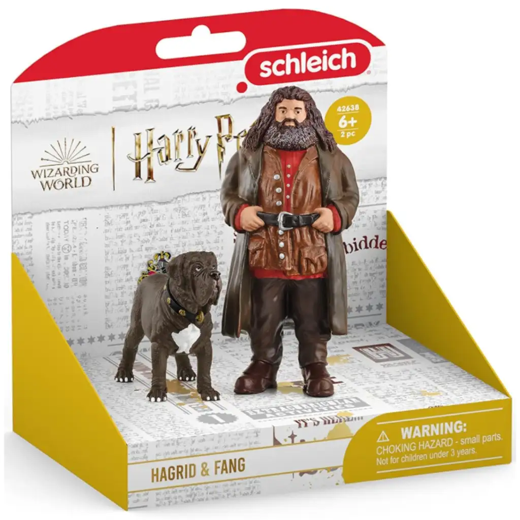 Schleich: Harry Potter Hagrid és Agyar figura szett (42638) kép 1